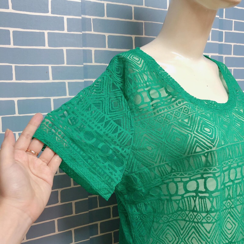 Áo thun xanh lá kiểu 2hand