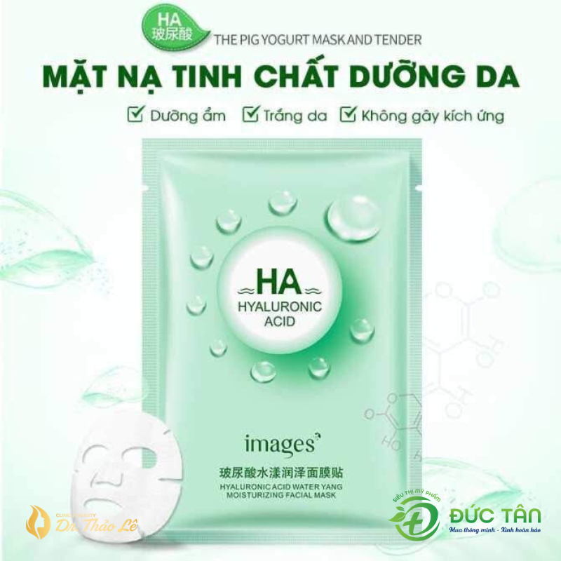 Mặt Nạ Giấy HA Images - Dưỡng Trắng, Cấp Ẩm, Thải Độc, Se Khít Lỗ Chân Lông cho Da Mụn | BigBuy360 - bigbuy360.vn