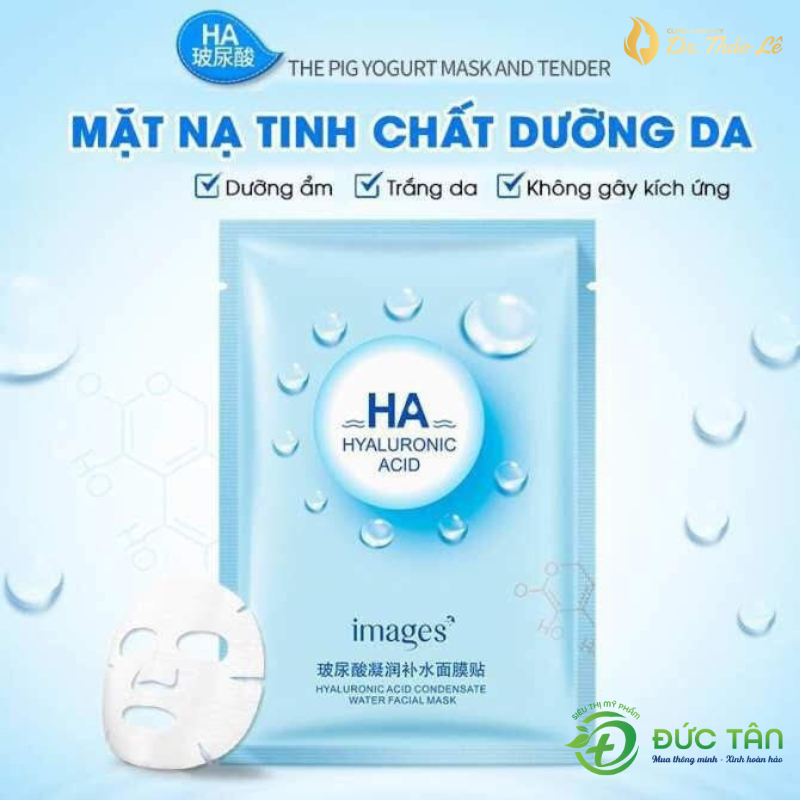 Mặt Nạ Giấy HA Images - Dưỡng Trắng, Cấp Ẩm, Thải Độc, Se Khít Lỗ Chân Lông cho Da Mụn | BigBuy360 - bigbuy360.vn