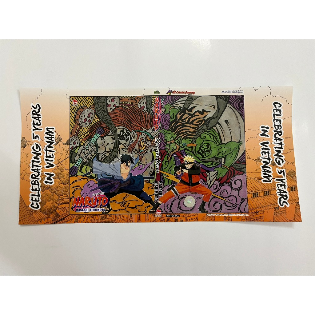 Bìa Sasuke x Naruto Offline Fes Halloween - Special Jacket - NXB Kim Đồng