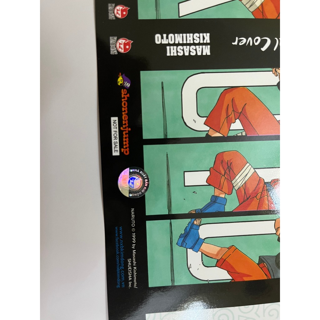 Bìa Go Go Naruto Offline Fes Halloween - Special Jacket - NXB Kim Đồng