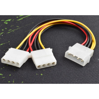 Dây chia nguồn 4 pin molex đực ra 2 4 pin molex cái