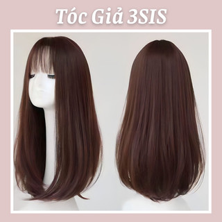 Tóc giả nguyên đầu tỉa layer mềm mượt, tóc giả cả đầu tự nhiên