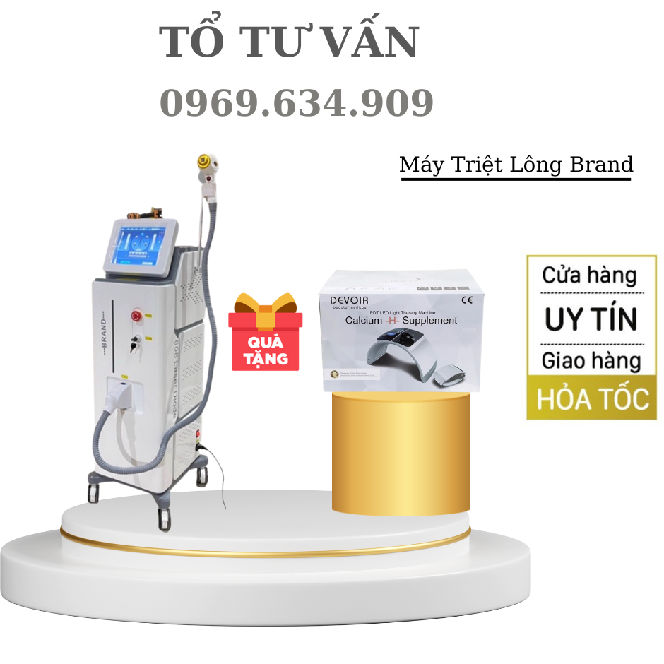 Máy triệt lông DioDe laser 808 [ Bảo Hành 18 Tháng]