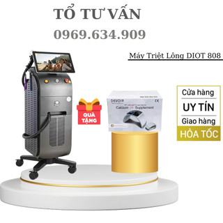 Máy triệt lông lạnh soprano diode titanium 808nm