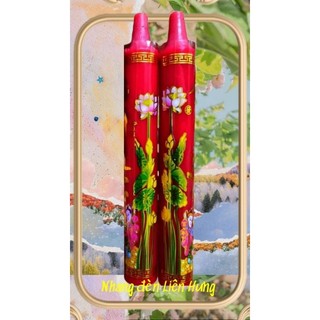 1 đôi đèn cầy câu chúc 25cm