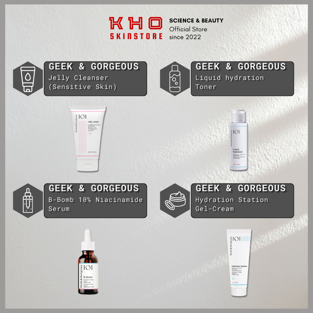 Geek&Gorgeous tinh chất 10% Niacinamide - Zinc PCA  B-Bomb