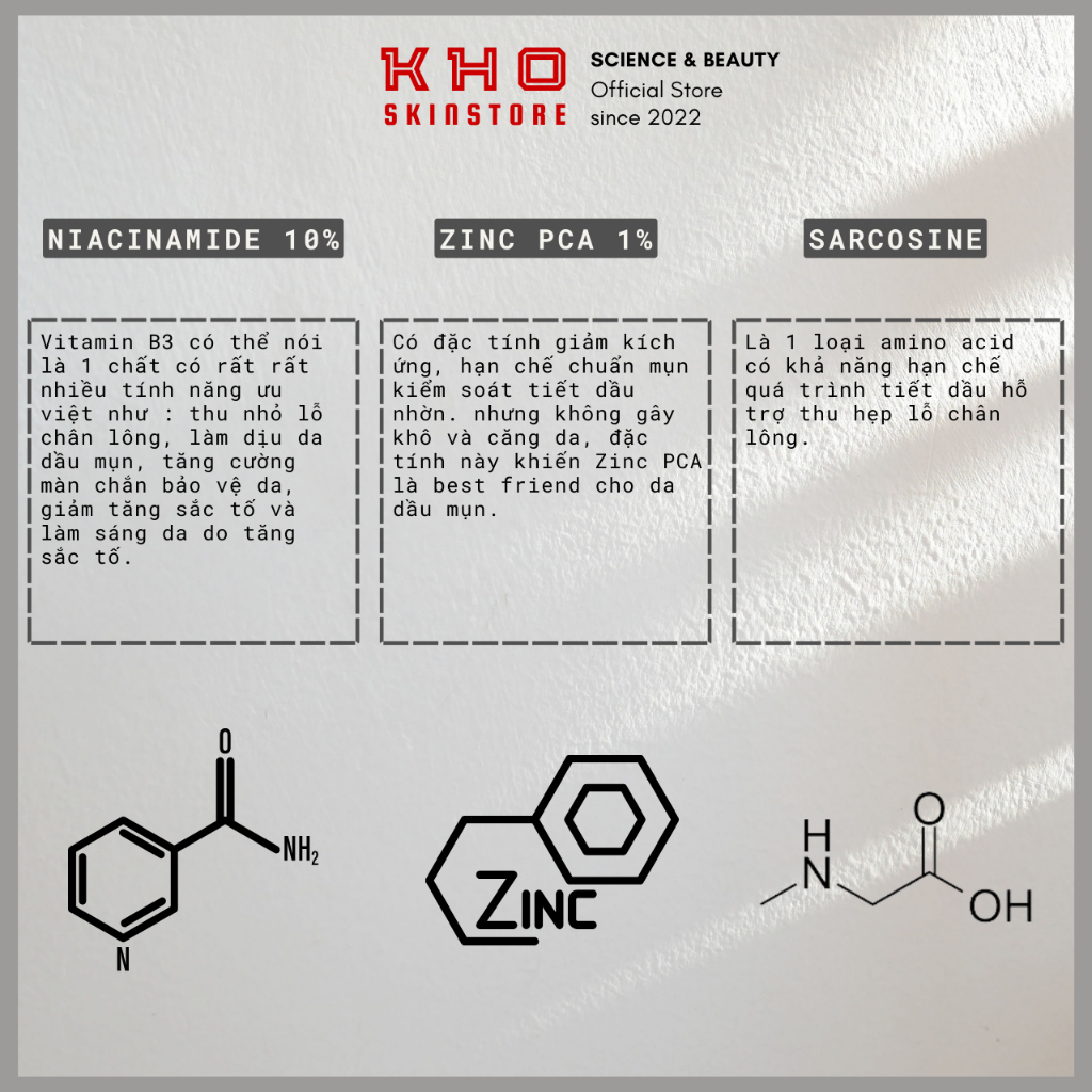 Geek&Gorgeous tinh chất 10% Niacinamide - Zinc PCA  B-Bomb