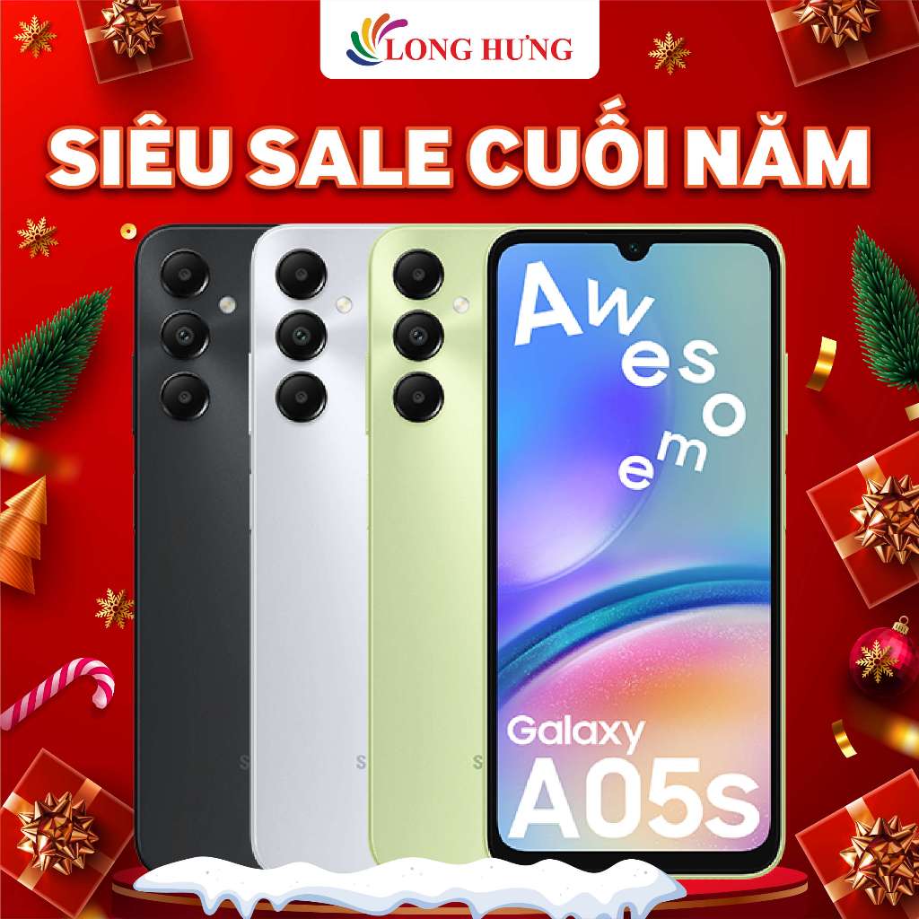 Điện thoại Samsung Galaxy A05s (4GB/128GB) - Hàng chính hãng