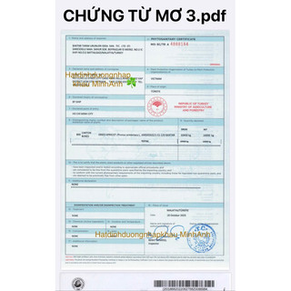 Mơ Sấy Dẻo Thổ Nhĩ Kỳ 500g