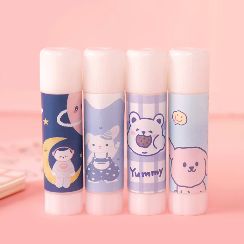 Keo Dán Thủ Công, Hồ Khô, Keo Dán Giấy Làm Thủ Công Cho Trẻ Họa Tiết Hoạt Hình, Không Hại Da Tay, An Toàn Sử Dụng 20g