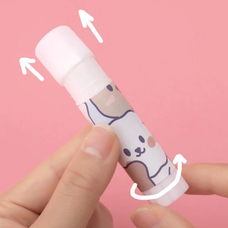 Keo Dán Thủ Công, Hồ Khô, Keo Dán Giấy Làm Thủ Công Cho Trẻ Họa Tiết Hoạt Hình, Không Hại Da Tay, An Toàn Sử Dụng 20g