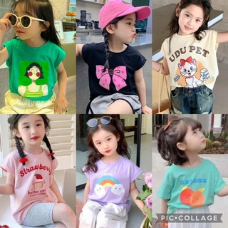 Lyvyshop - (Cotton SG chính phẩm) Áo thun bé gái siêu dễ thương từ 10kg-30kg