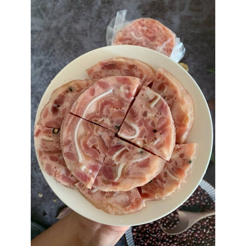 Giò thủ tai heo nhà làm - đòn 500g