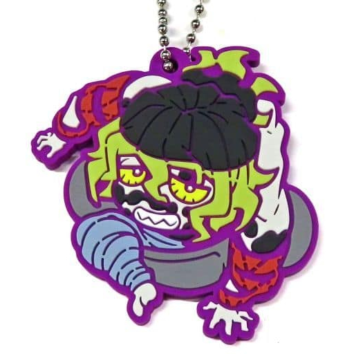 0067 Móc khóa Kimetsu no Yaiba - Stand Stones - Chara Banchoukou Rubber Mascot Tenth Form - Gyutaro