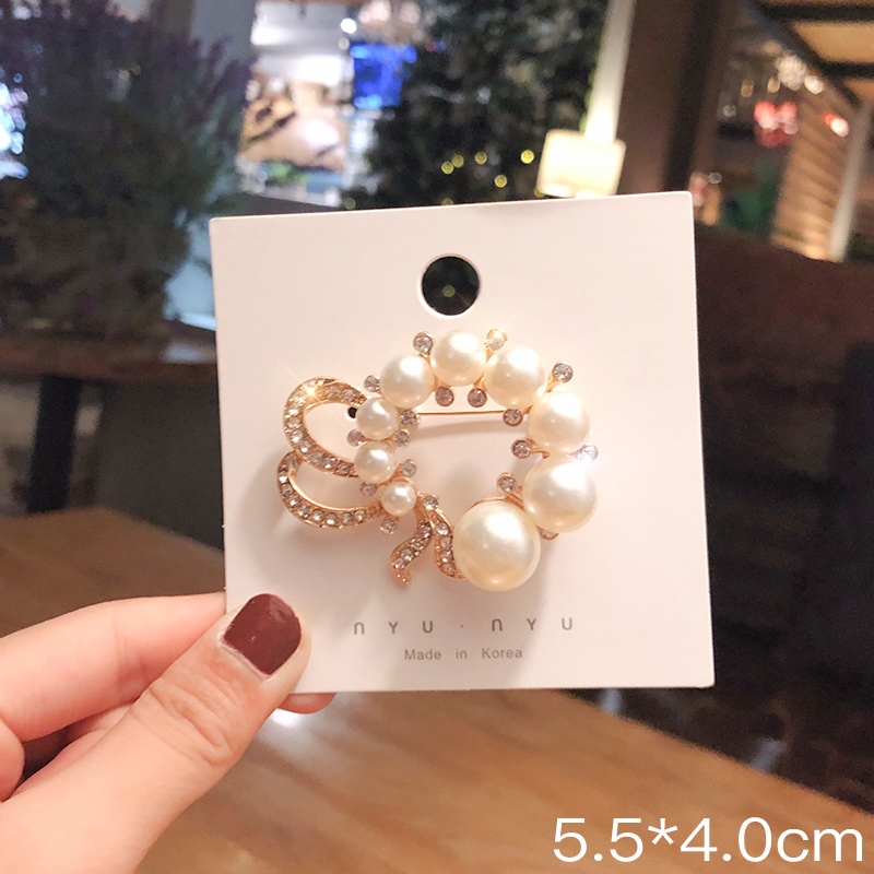 Ghim Cài Áo Đính Đá Thời Trang Cho Nữ