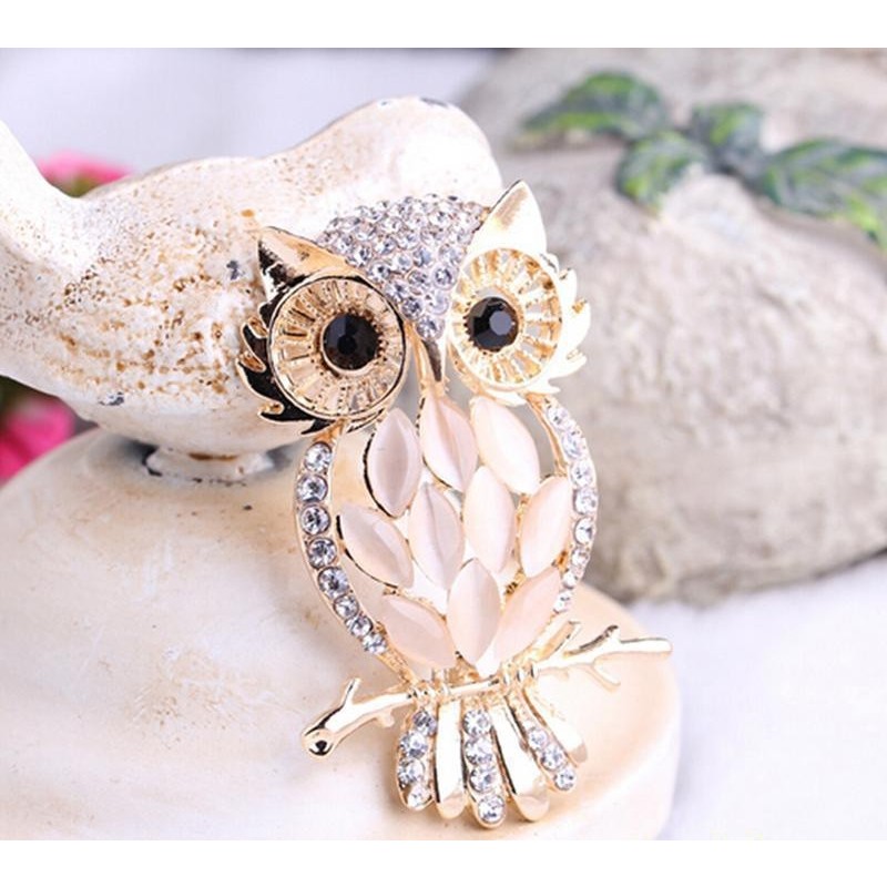 Ghim Cài Áo Đính Đá Thời Trang Cho Nữ