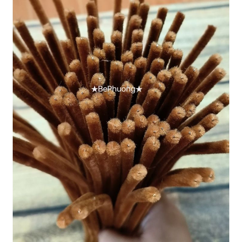 Kẽm nhung loại đẹp màu nâu