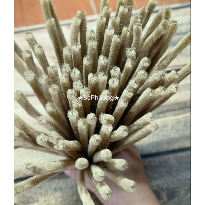 Kẽm nhung loại đẹp màu nâu