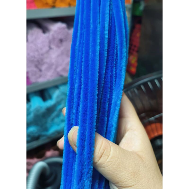 Kẽm nhung loại đẹp màu xanh dương Pastel