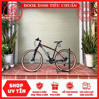 Xe đạp dook d500 tiêu chuẩn | hybrid êm lướt nhẹ