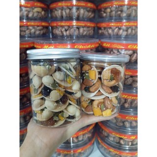 bánh đồng tiền mix hạt macca