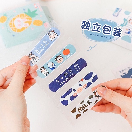 Hộp 100 Chiếc Băng Urgo Họa Tiết Hoạt Hình Dễ Thương Siêu Cute Bảo Vệ Vết Thương Cho Bé