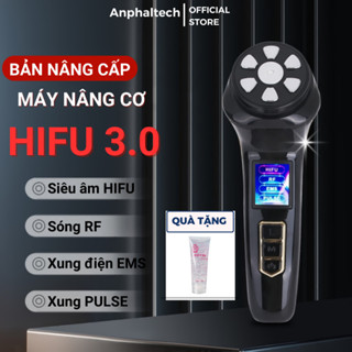 Máy Nâng Cơ Mặt HIFU 3.0, Nâng Cơ,Trẻ Hóa Da, Xóa Nhăn, Làm Sáng Da bằng Công Nghệ Siêu Âm HIFU, RF, EMS, LED Thế Hệ Mới