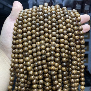 Vòng tay gỗ đàn hương 108 hạt Louie Store