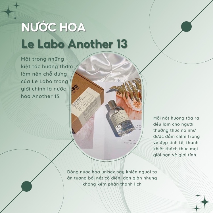 Nước hoa chiết nam nữ Le Labo Another 13 edp mẫu thử 10ml, nước hoa unisex chính hãng_lưu hương lâu