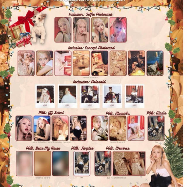 Season’s Greeting 2024 From Hank & Rosé Blackpink