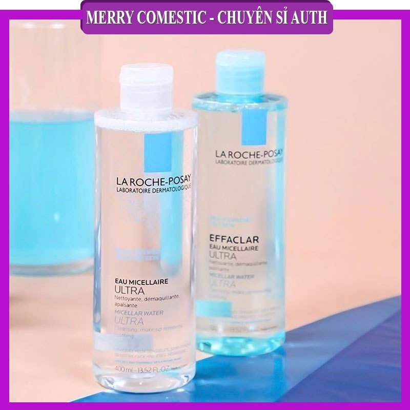 Nước Tẩy Trang Làm Sạch Sâu và Nhạy Cảm La Roche Posay Micellar Water 400ml - MERRY COMESTIC – PHÂN PHỐI CHÍNH THỨC