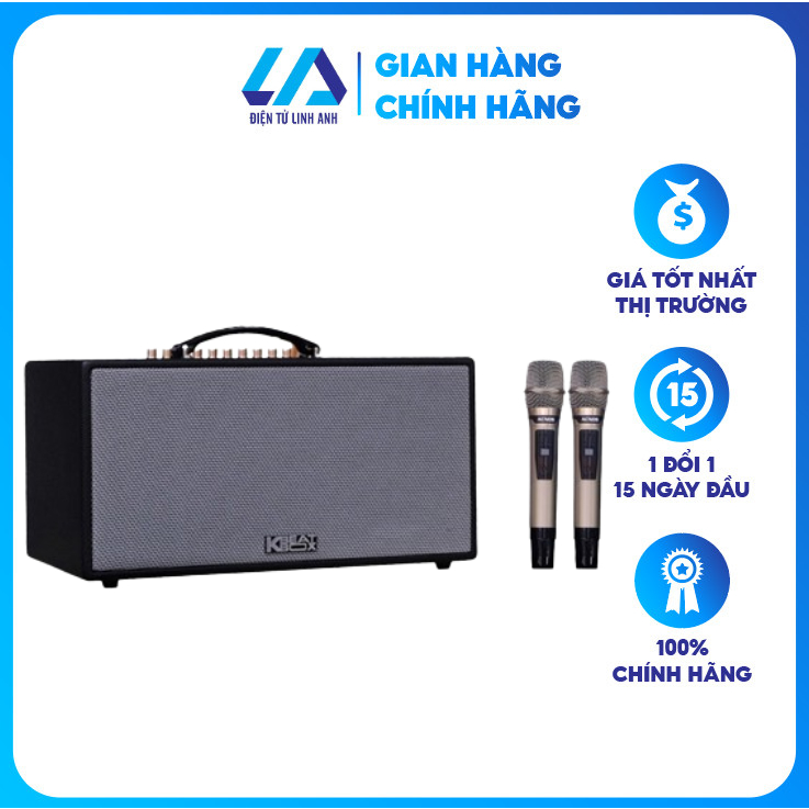 [kèm 2 mic] Loa Karaoke Acnos CS450neo - Hàng Chính Hãng Bảo Hành 12 Tháng, Linh Anh Audio