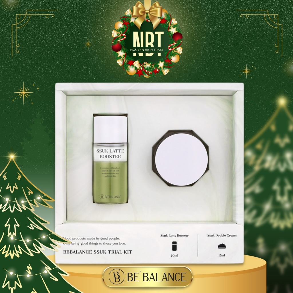 Set SSUK TRIAL KIT BE'BALANCE Cho Làn Da Khoẻ Mạnh, Sáng Mịn Tự Nhiên