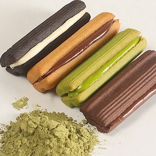 Bánh quy thanh nhân kem chocolate, sữa chua, chanh, matcha - lặt vặt shop