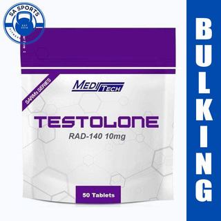Testolone 10mg - sarm rad 140 chính hãng meditech - túi 50 viên