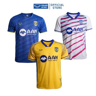 Áo bóng đá thi đấu CLB Sông Lam Nghệ An 2024 Grand Sport Chính Hãng Chất liệu Polyester Cao cấp thoáng mát
