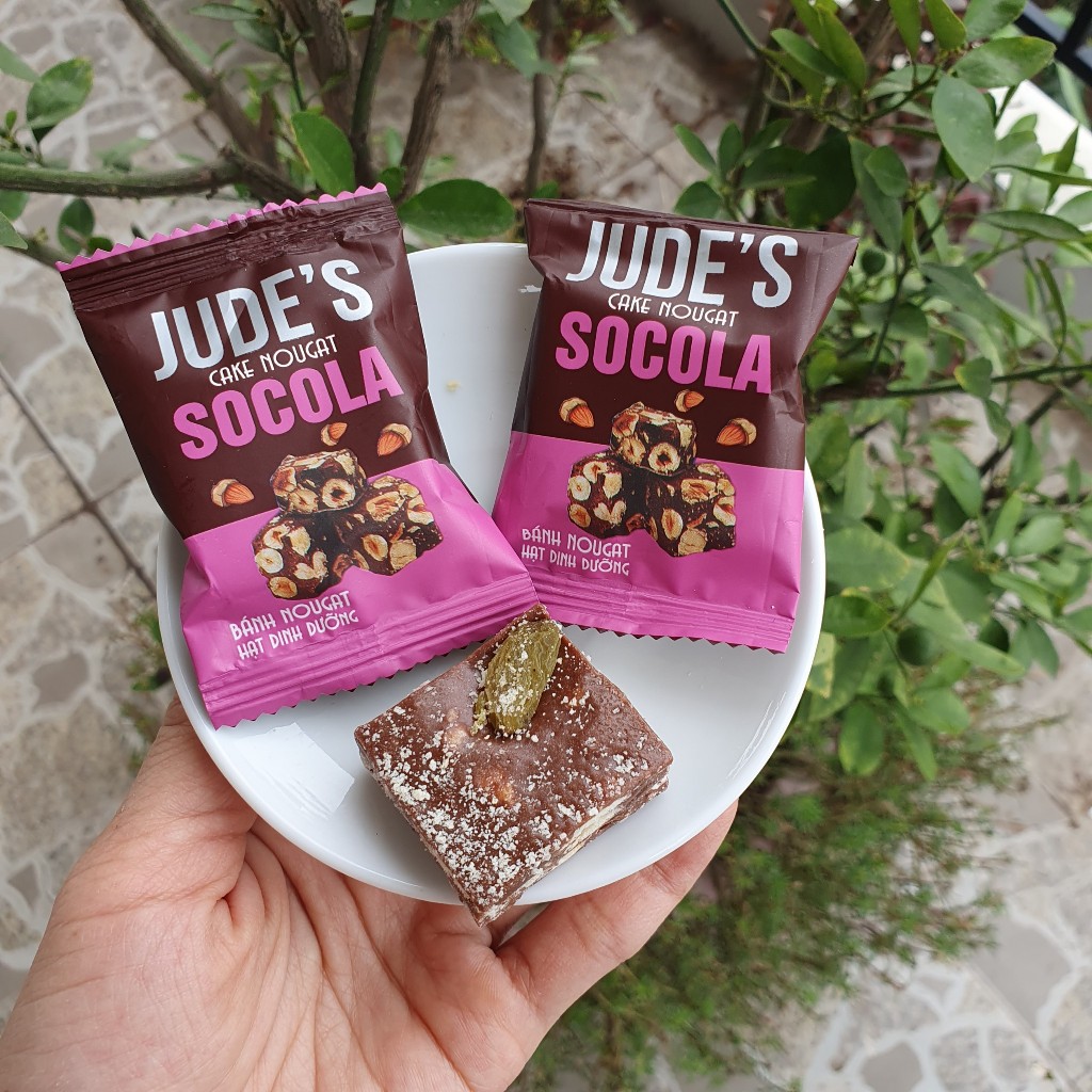 BÁNH NOUGAT SOCOLA HẠNH NHÂN - HỘP 250G