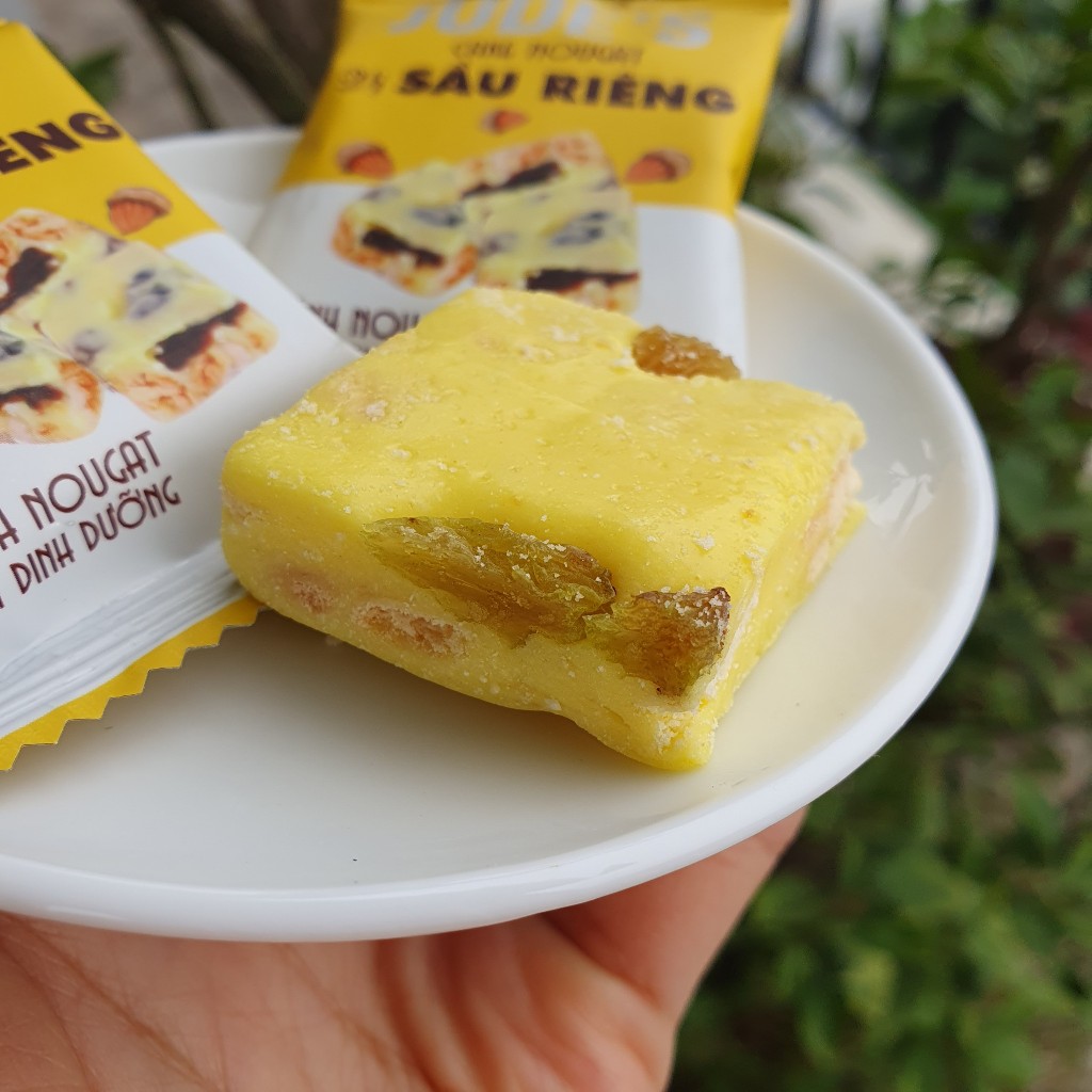 Bánh Nougat Jude's Hộp 210G - Vị Matcha, Socola, Sữa, Sầu Riêng