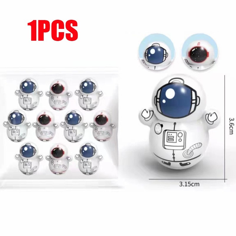 Lật đật mini phi hành gia, minion,chim cánh cụt và doreamon dễ thương siêu đáng yêu đồ chơi cho bé