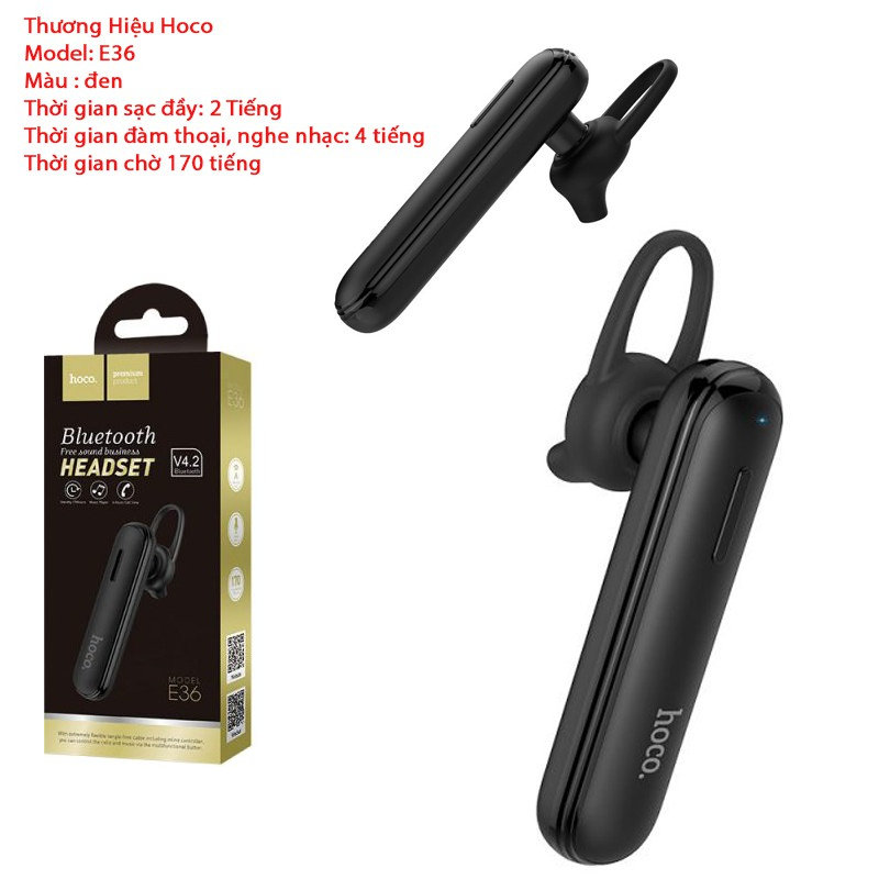 Tai nghe bluetooth Hoco E36