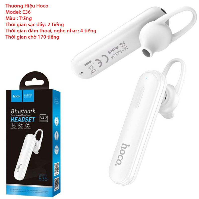Tai nghe bluetooth Hoco E36