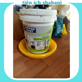 Bộ đế máng ăn xô sơn, đế ăn kèm kê vít găn xô sơn, máng ăn tự động cho gia cầm, ngan, gà, vịt