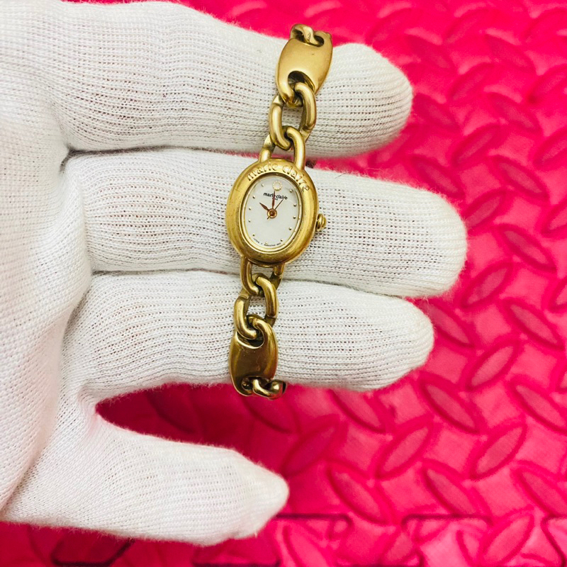 Đồng hồ nữ Marie Claire ( Orient Nhật Bản ) lắc nữ size 17mm dây khóa zin thép không rỉ độ mới cao 95%