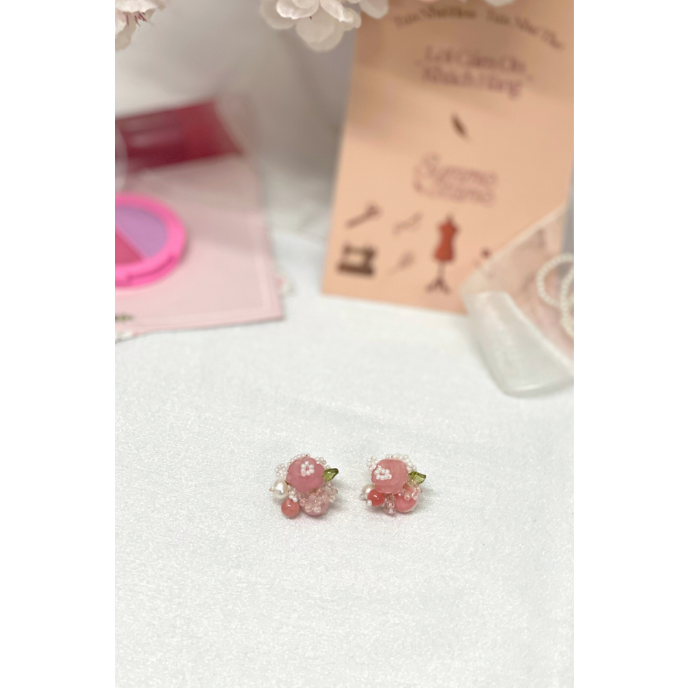 Sumire Store Hoa tai NK-083 chùm hoa quả chín