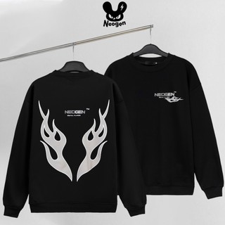 Áo sweater unisex Neogen ND06 chất nỉ lông cáo cao cấp phong cách cá tính form dành cho nam nữ