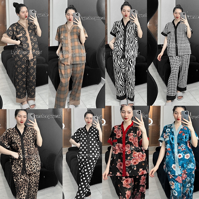 Đồ bộ, đồ ngủ lửng bigsize 42-90kg Xước Thiết Kế-Pyjama-pjzama-pijama