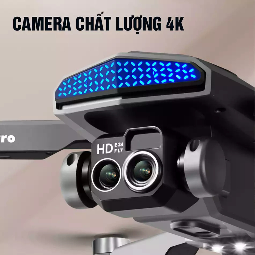 Play cam camera full HD siêu nét D6 PRO, Flycam mini động cơ không chổi than, Cảm biến chống va chạm, Camera 4k | BigBuy360 - bigbuy360.vn