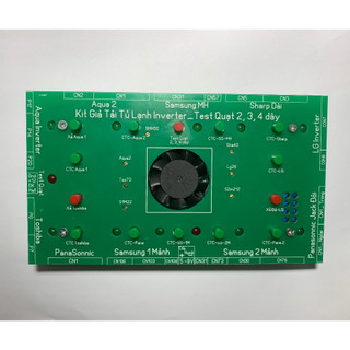 Kít giả tải tủ lạnh invecter - test quạt tủ lạnh 2, 3, 4 dây
