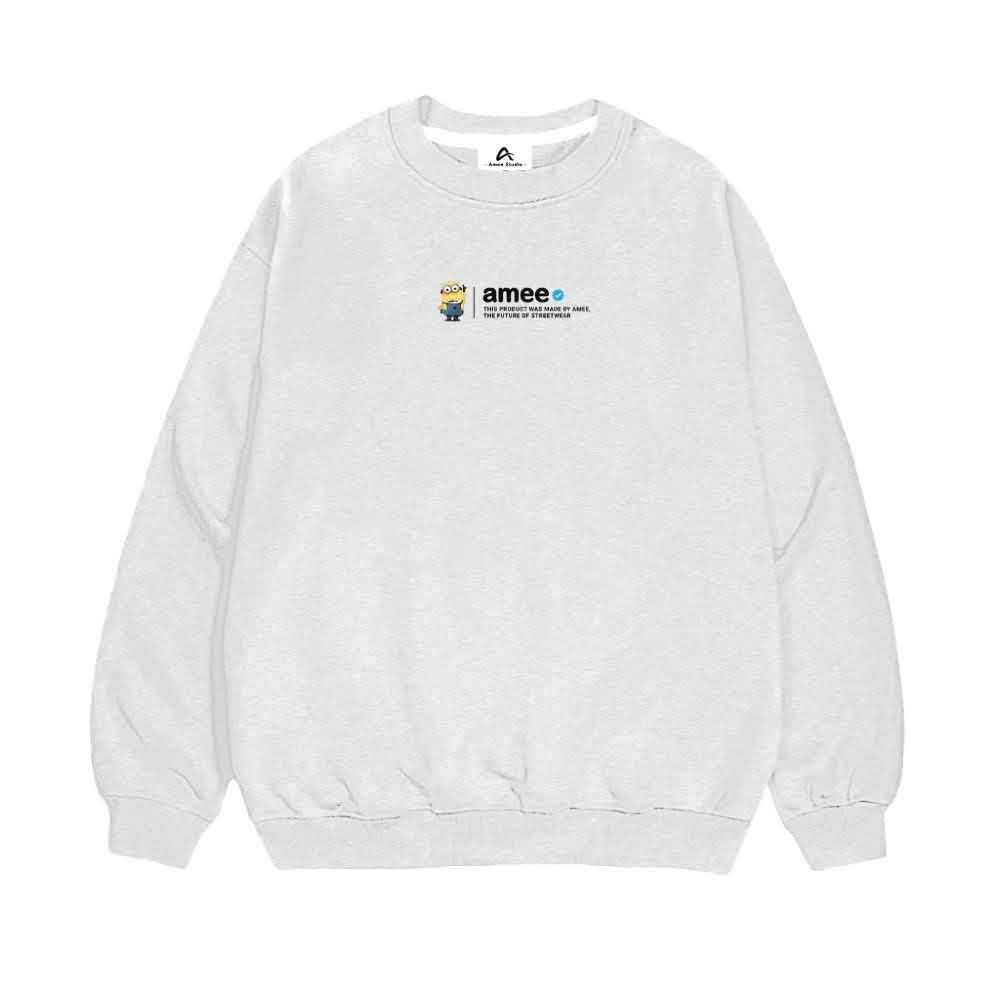 Áo Sweater Nỉ Bông Amee Studio/ Minions Unisex Nam Nữ